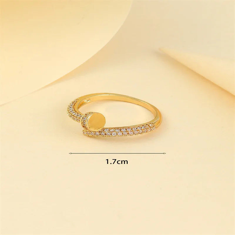 Nail Adjustable Ring
