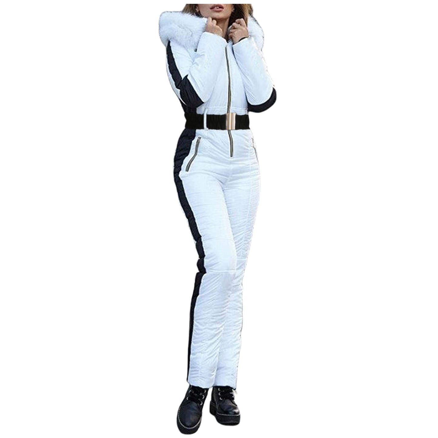 Women One Piece Ski Jumpsuit