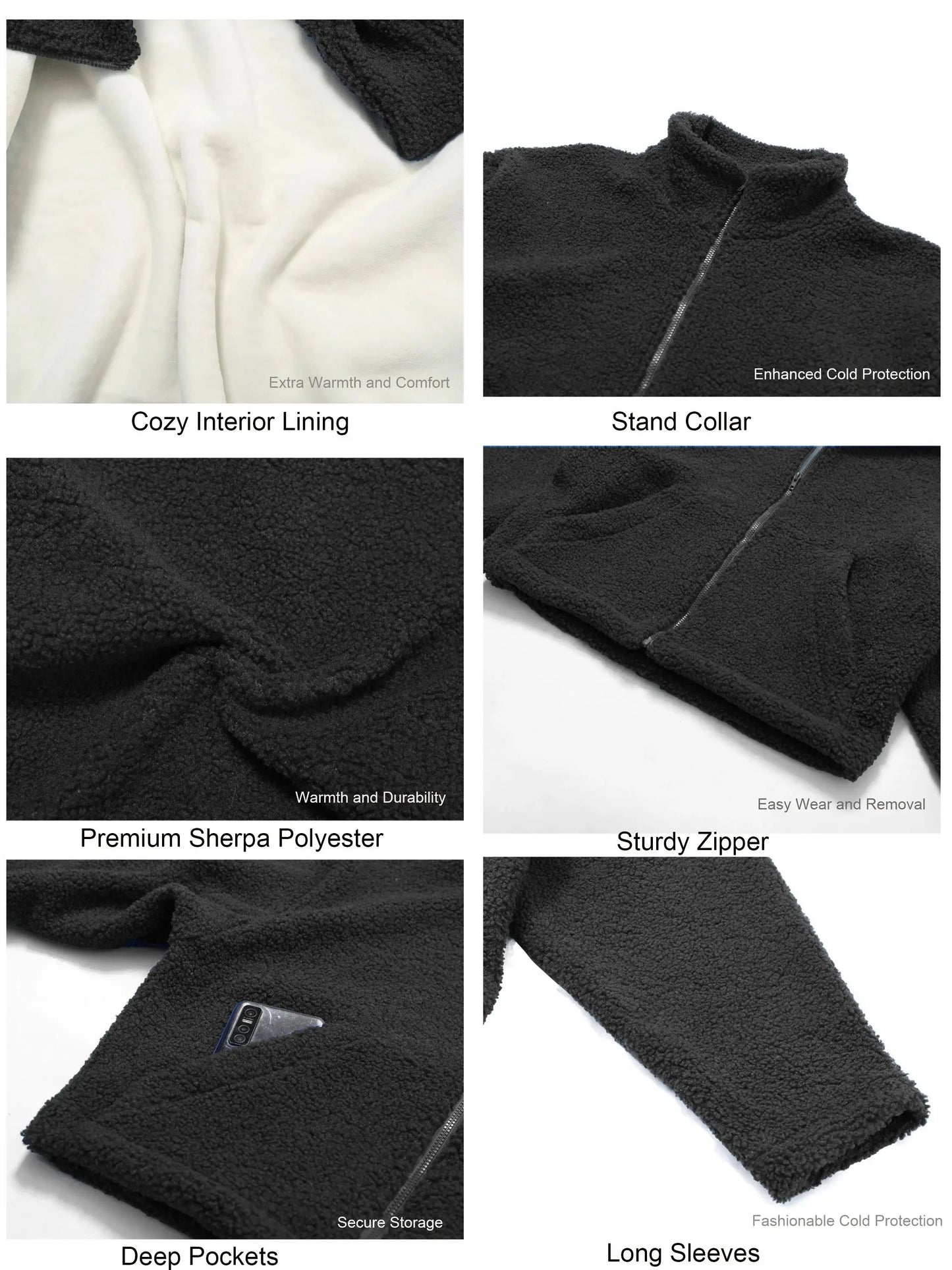 Women's Sherpa Cropped Jacket