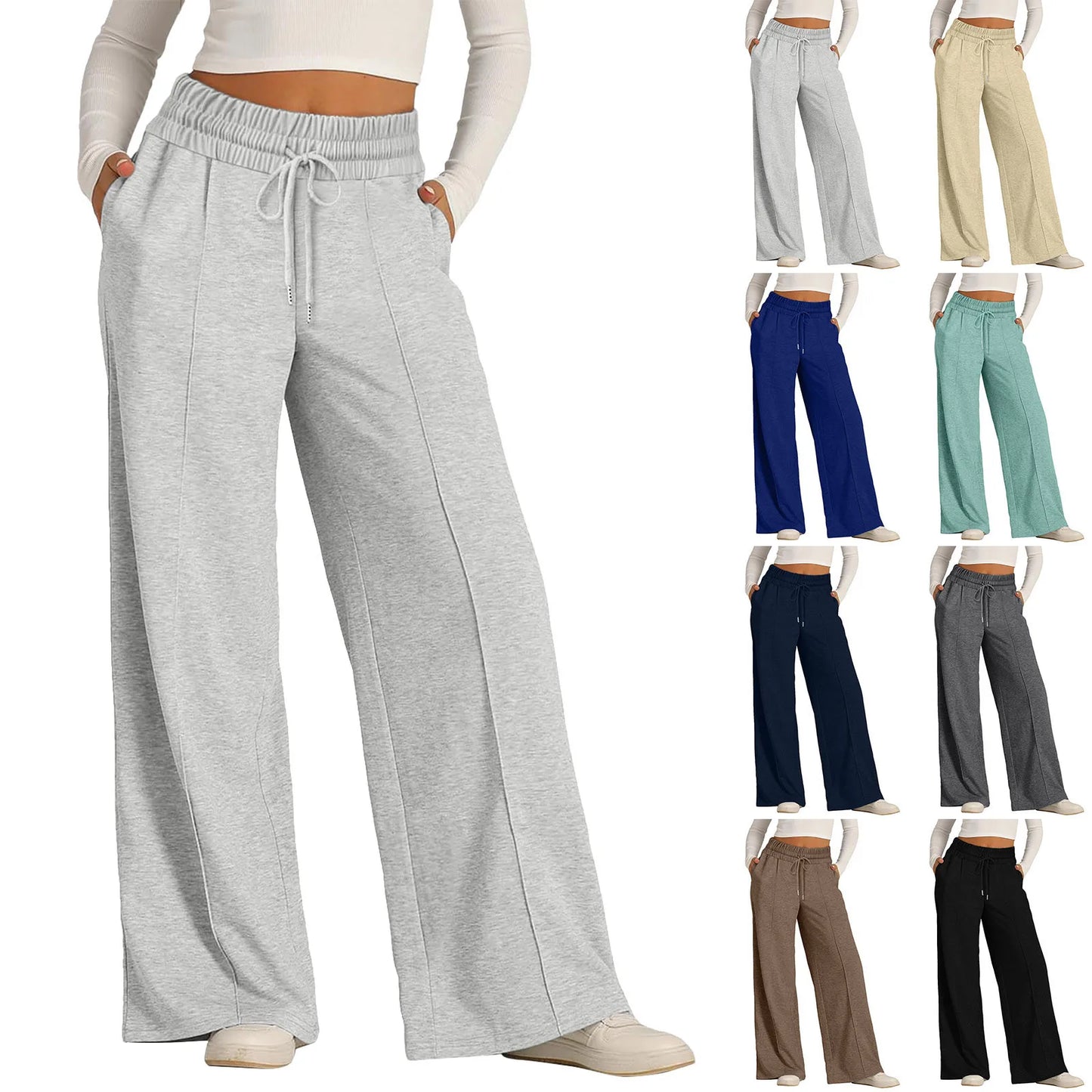 Trousers Oversize Wide Leg Pants