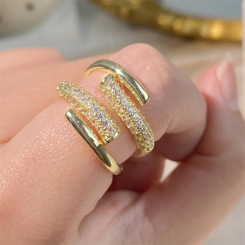 Nail Adjustable Ring