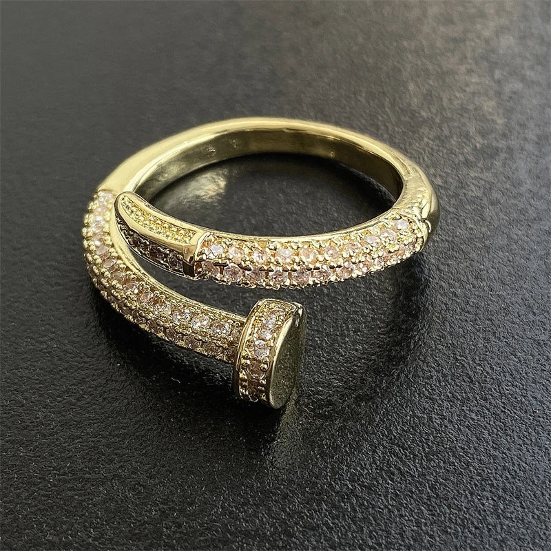 Nail Adjustable Ring