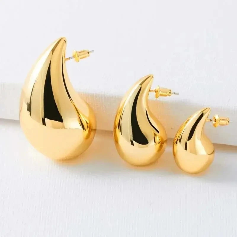 Chunky Waterdrop Earrings