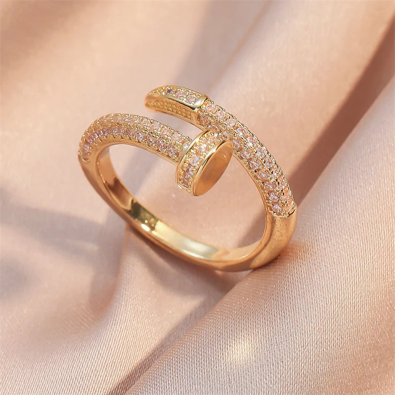 Nail Adjustable Ring